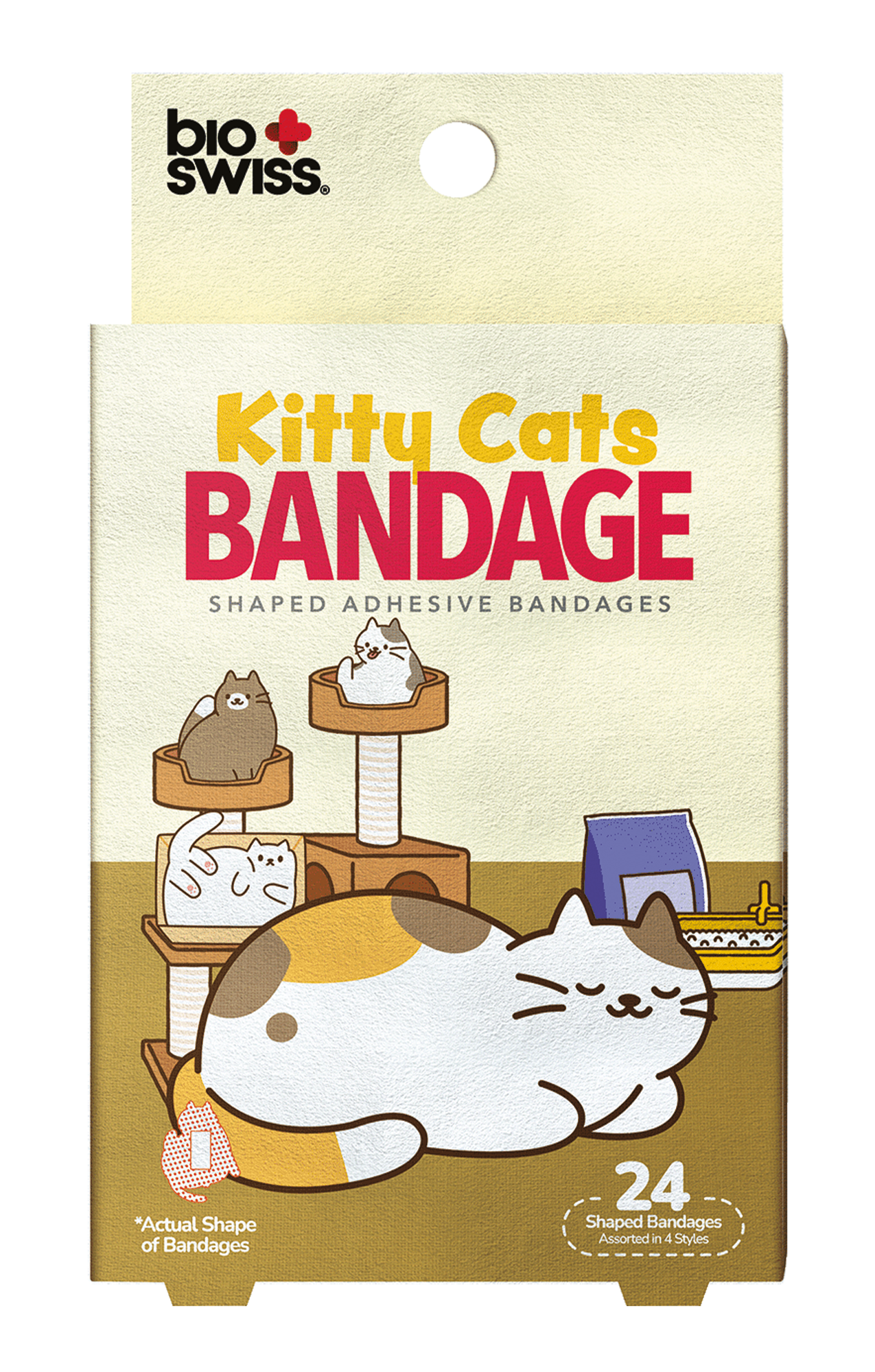 Kitty Cat Shaped Bandages
